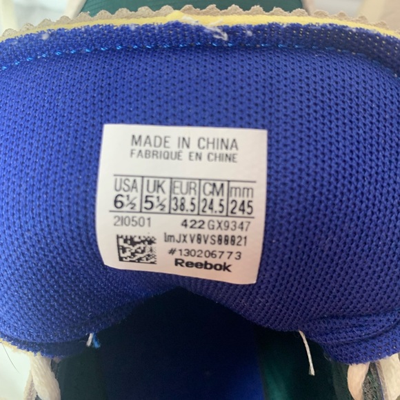 Reebok classic running shoes unisex USAsize6.5men 8womens - Picture 11 of 11